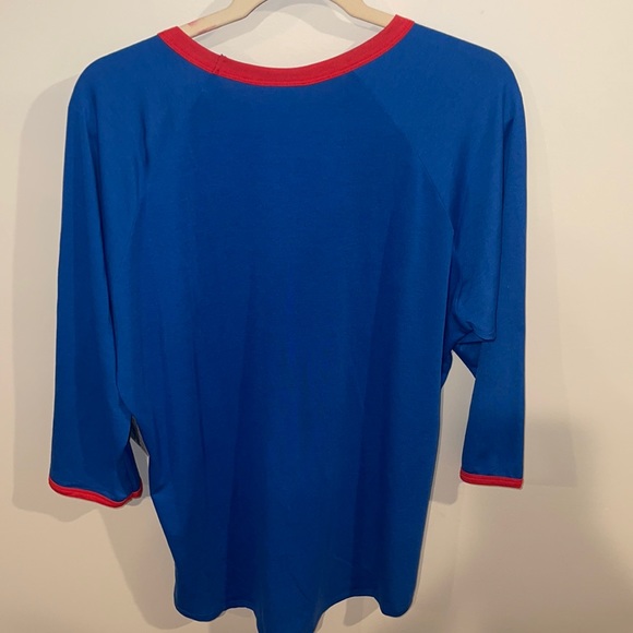 Lularoe Randy baseball t top size XL - Picture 2 of 3